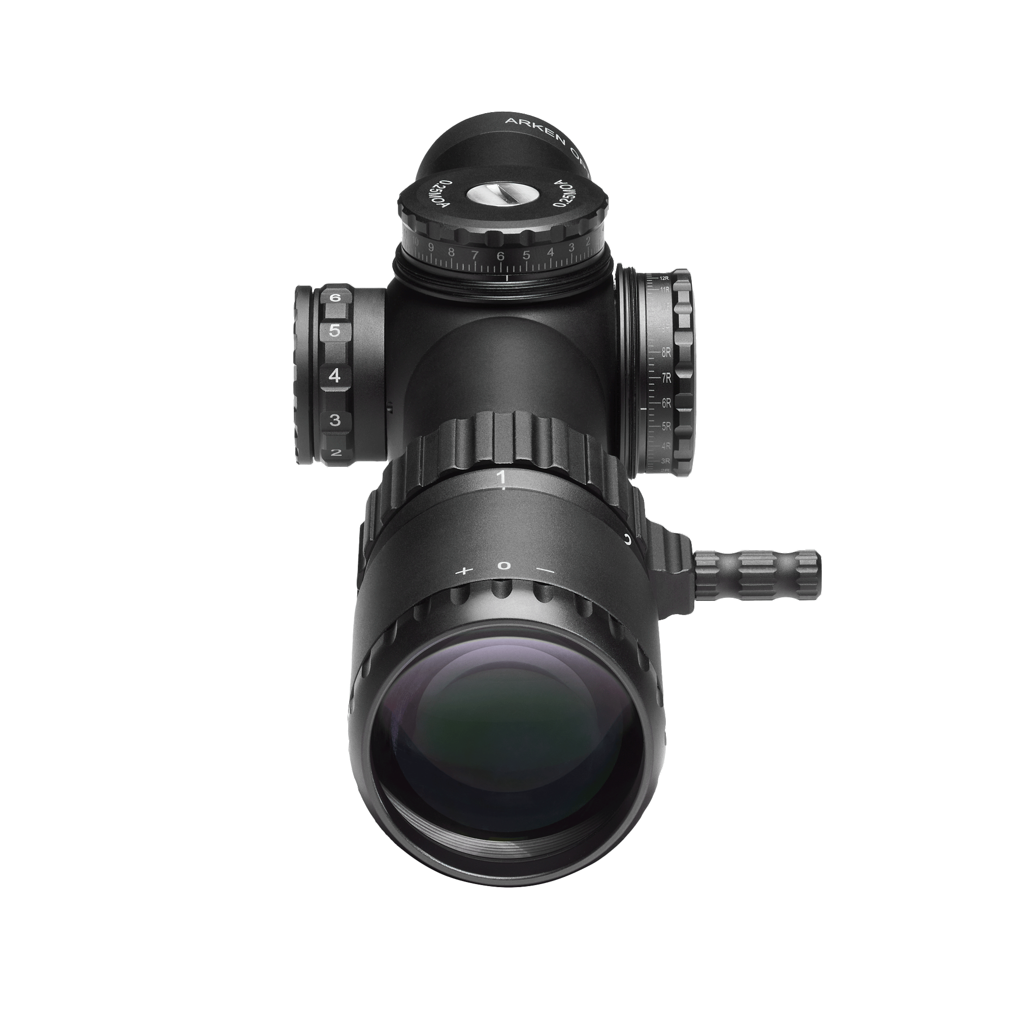 Arken EP8 1-8x28 FFP Low Power Variable Optic for budget-minded shooters, showcasing performance and quality.
