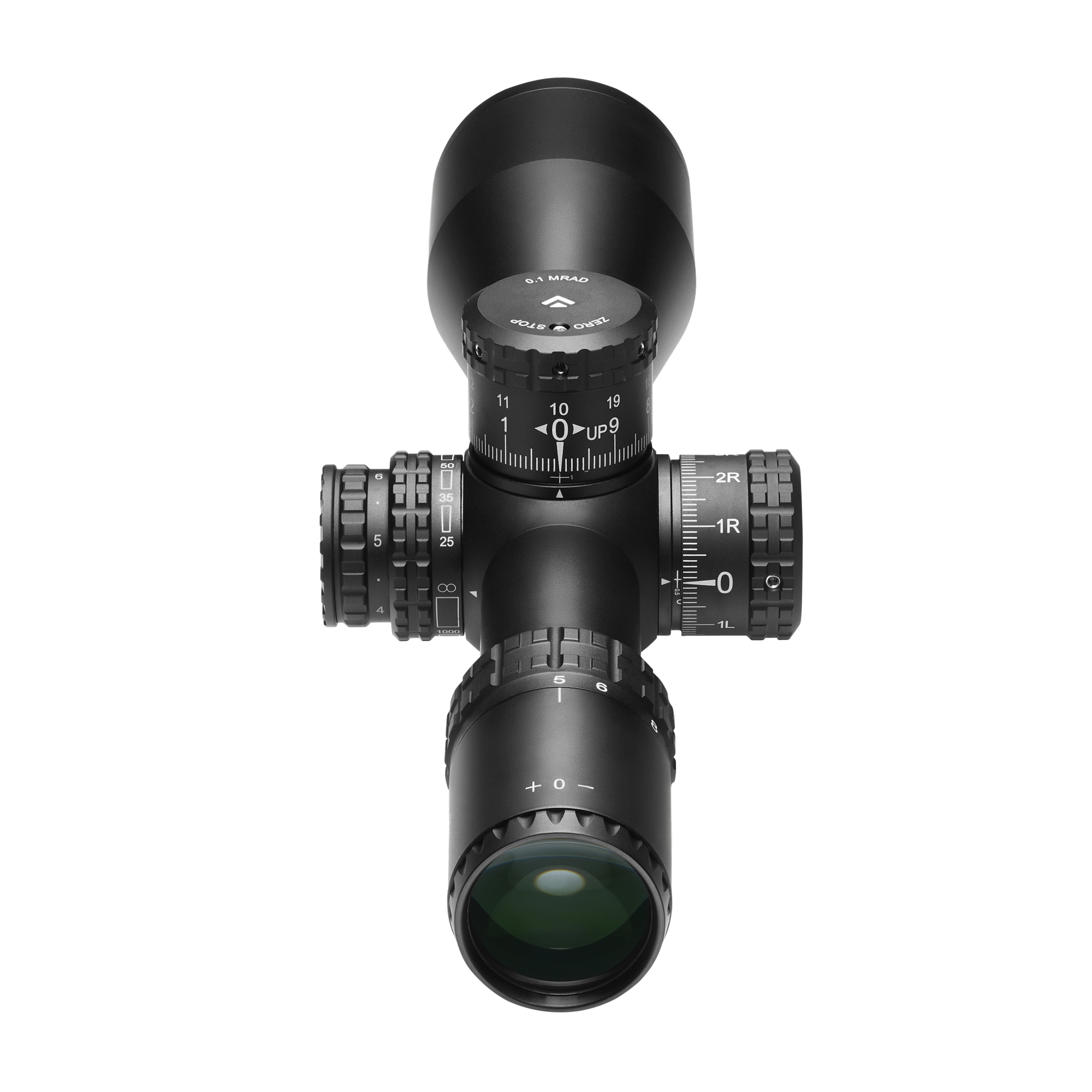 Arken EP-5 5-25X56 FFP riflescope with adjustable turrets and clear lens