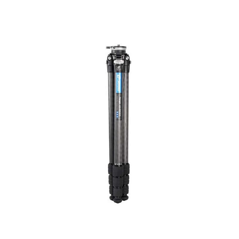 Hunter tripod LS-284CEX + PCL-52 lightweight carbon fiber tripod in a folded position.