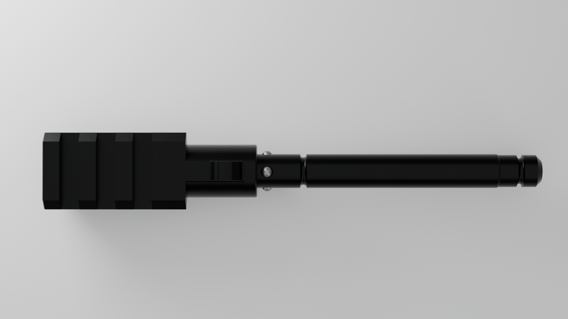Picatinny adapter for Sauer 404/505 showcasing its sleek design and sturdy construction.