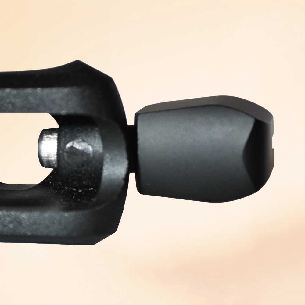 Blaser R8 Professional Adapter for Spartan Javelin bipods close-up view showing durable construction and design details.