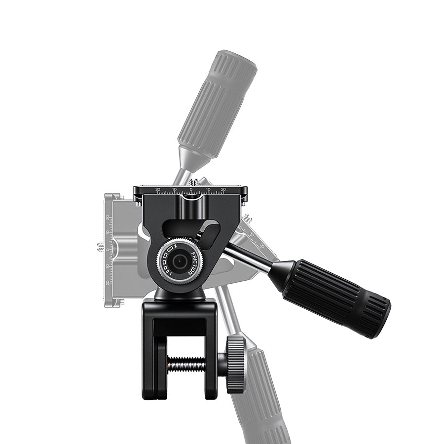 WN-01+SW-02 car window clamp kits with adjustable panning and tilting features for stable shooting.