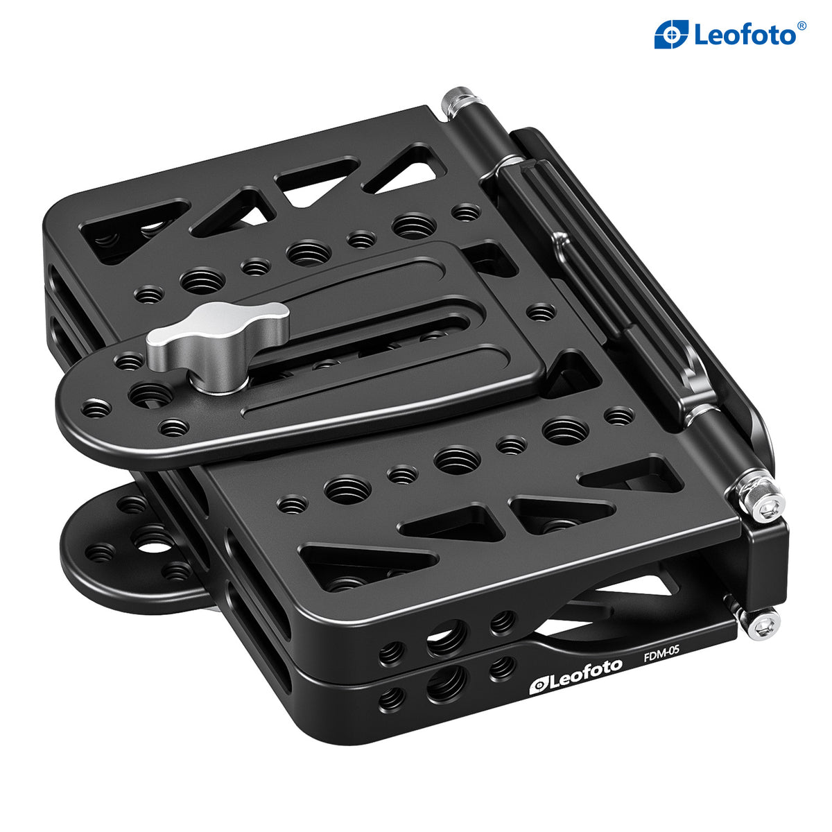 Leofoto FDM-05 Foldable Tac Table folded into its compact transport configuration