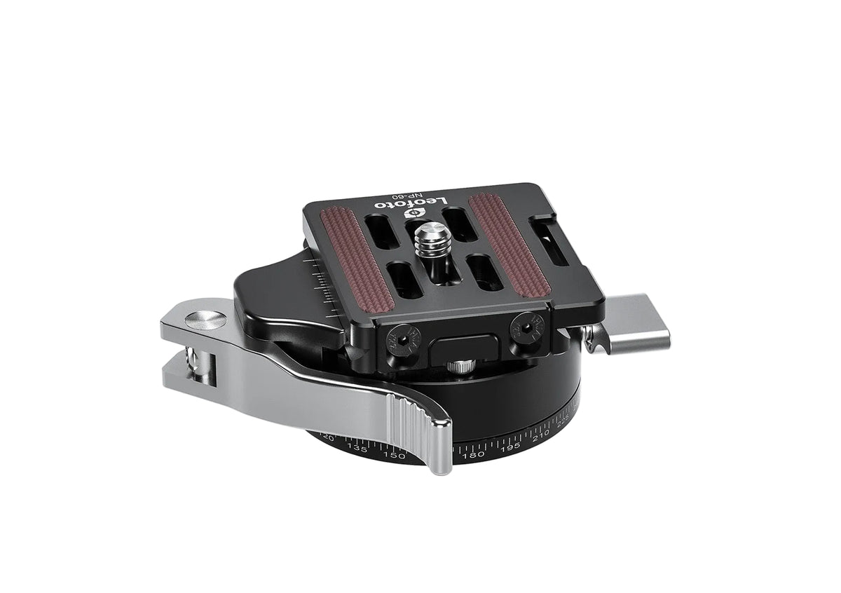 Leofoto PCL-52 Arca panning clamp included with LS-255CEX