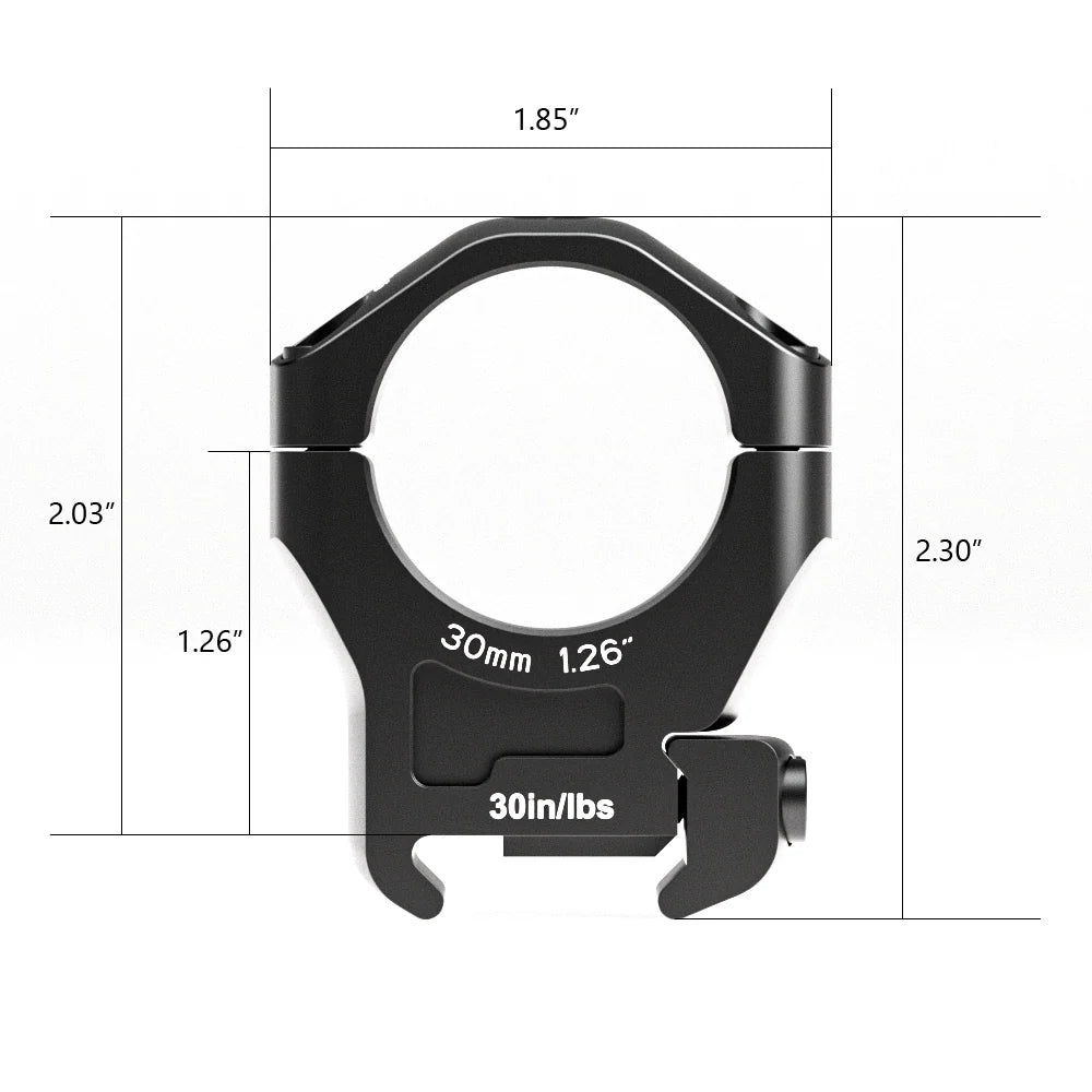 Arken HALO TI Titanium Scope Rings