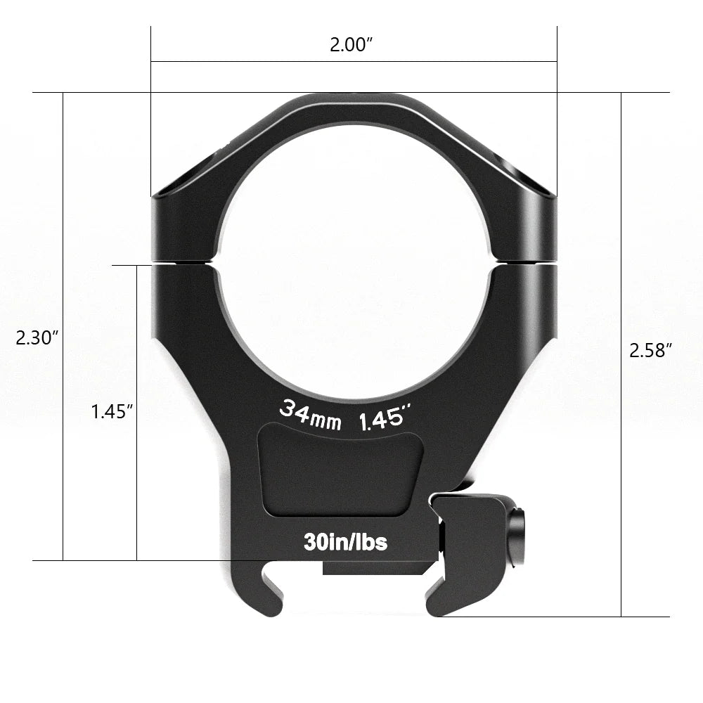 Arken HALO TI Titanium Scope Rings