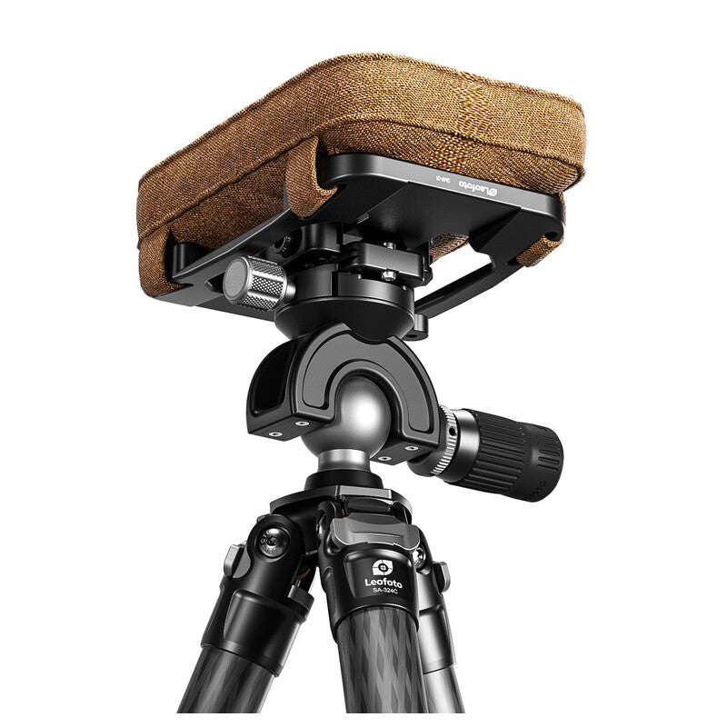 Leofoto SMP-01 Dual Lever Lock Arca Picatinny Rifle Mounting with dual lock mechanism and stable base.